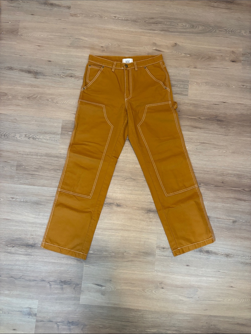 BDG Mustard Carpenter-Style Straight Pants